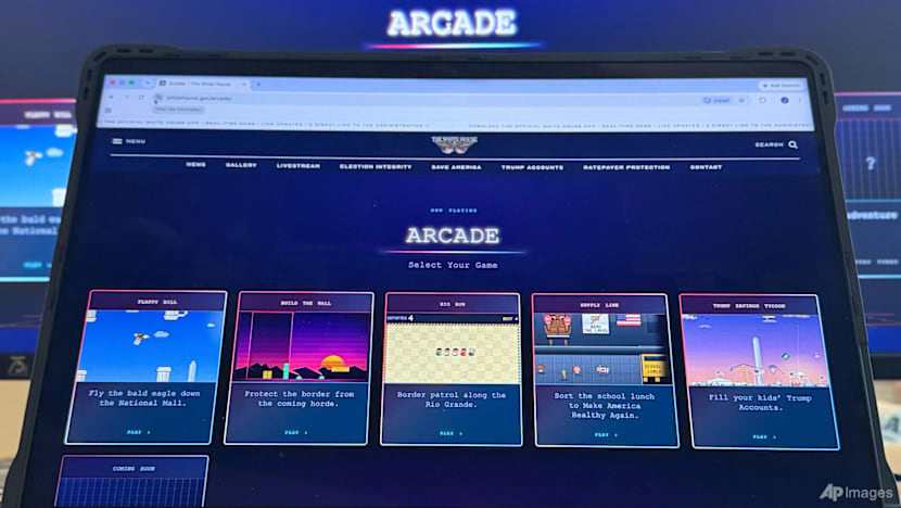 Trump's White House releases deportation video games