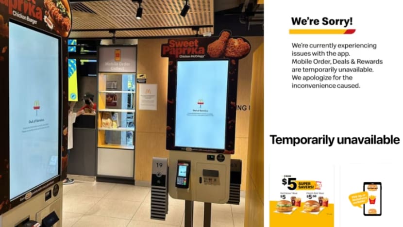 McDonald's alami gangguan sistem meluas, operasi di Asia termasuk SG dan Jepun terjejas McDonald's alami gangguan sistem meluas, operasi di Asia termasuk SG dan Jepun terjejas