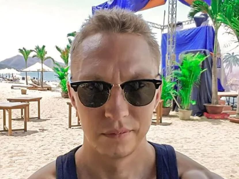 Russian national Pomorin Roman, 37, was headed on holidays when he drank too much champagne and whisky on a Singapore Airlines flight and caused a ruckus.