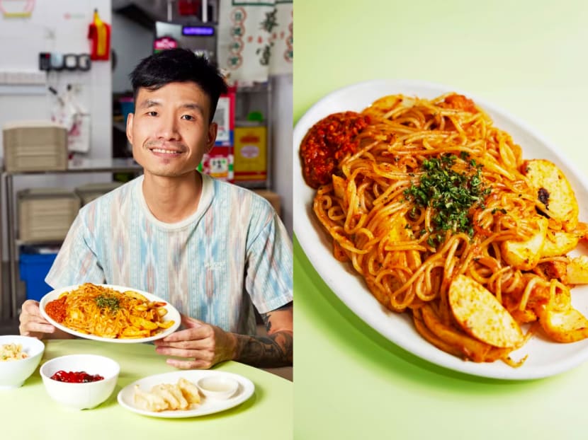 After changing the menu from Japanese dishes to dry laksa, this stall in Hougang now has long queues