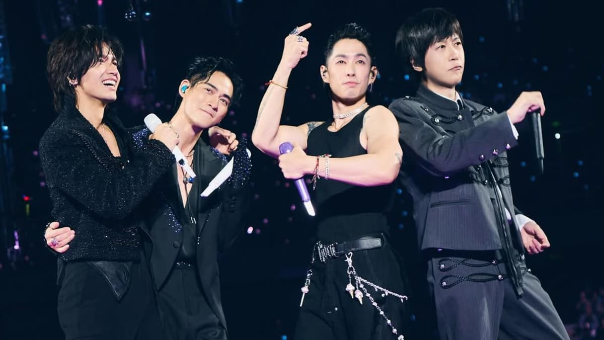 Taiwanese group F4 lists Singapore as future stop on reunion tour