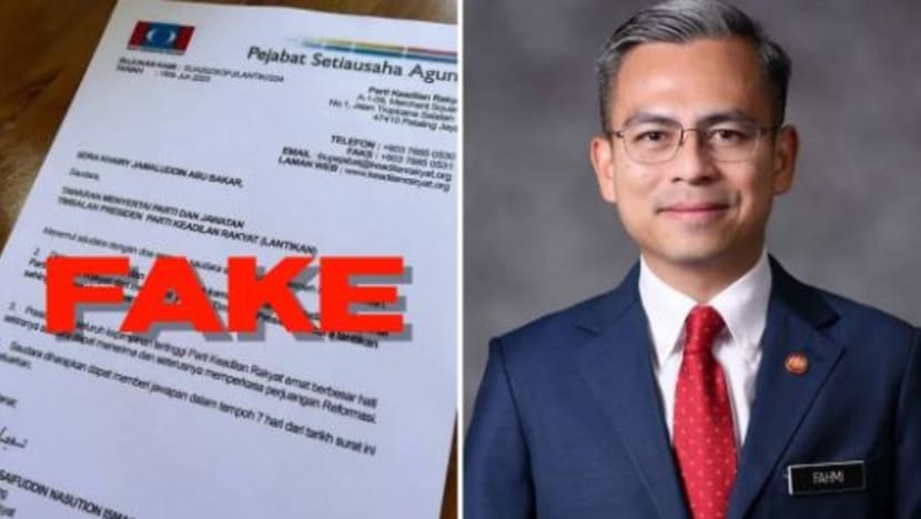 Menteri Komunikasi & Digital M'sia nafi PKR keluar surat tawaran keahlian kepada Khairy Jamaluddin