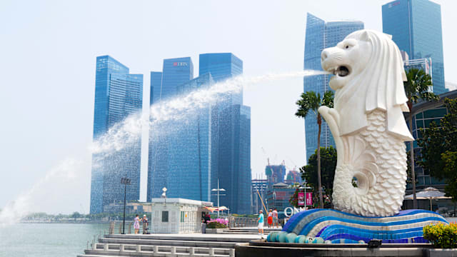 鱼尾狮9月8日搭棚维修  旅游局：到时不开放拍照