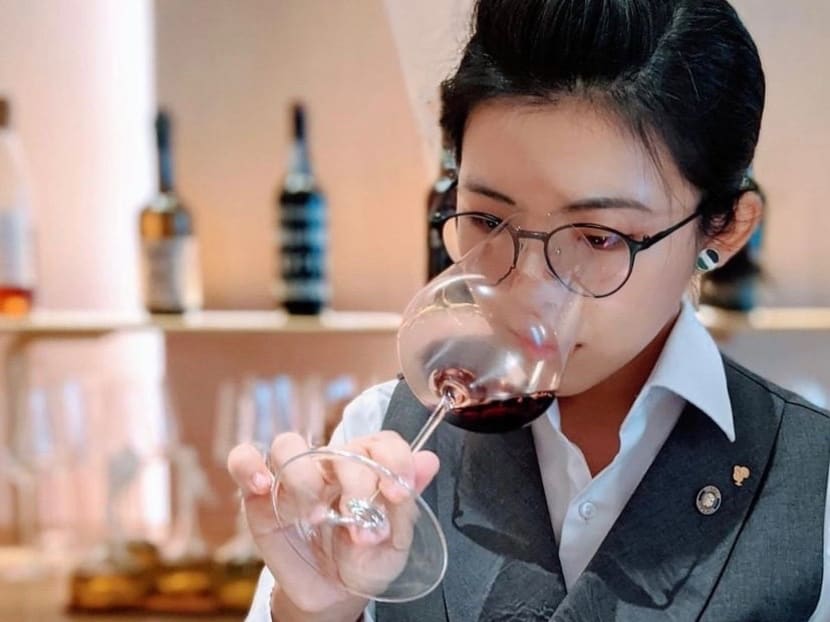 She's the resident wine expert in one of the world’s best restaurants in Singapore She's the resident wine expert in one of the world’s best restaurants in Singapore