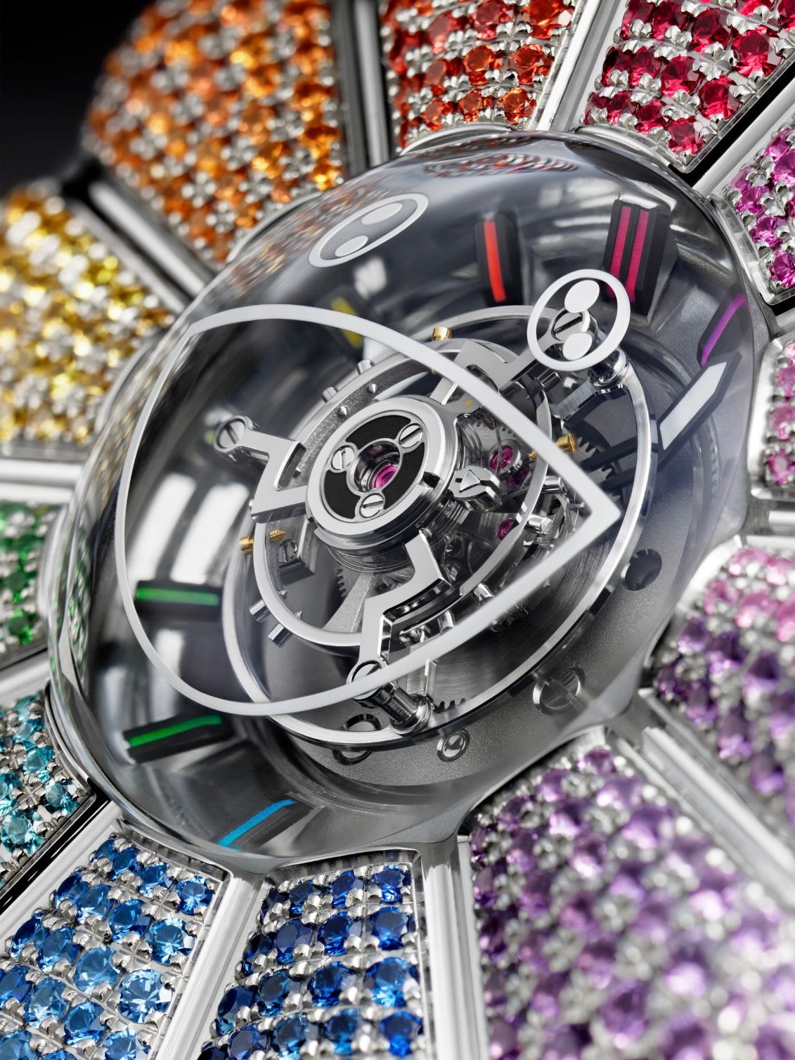 HUBLOT × MURAKAMI TAKASHI レインボーフラワー　ライト Introducing Hublot Classic Fusion Takashi Murakami Sapphire