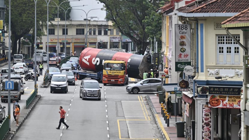 Trailer accident disrupts morning traffic along Balestier Road Trailer accident disrupts morning traffic along Balestier Road