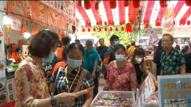 年货比市价便宜约两成 新春热卖会买气旺