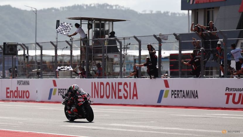 Bezzecchi overcomes early setback to win thrilling Indonesian sprint