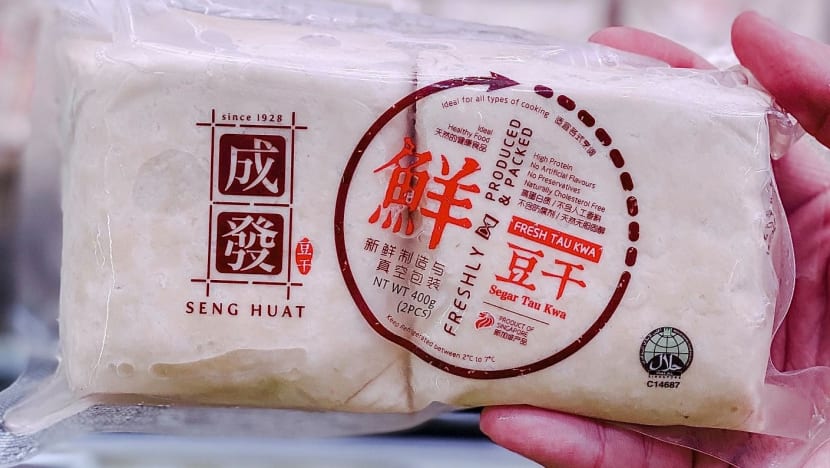 SFA suspends Seng Huat Bean Curd, orders recall of ‘tau kwa’ delivered to wet markets