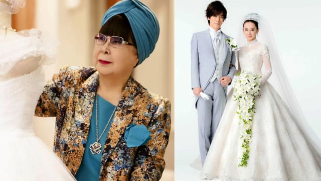 北川景子、大S、高圆圆都穿她的设计出嫁！日本婚纱女王桂由美离世