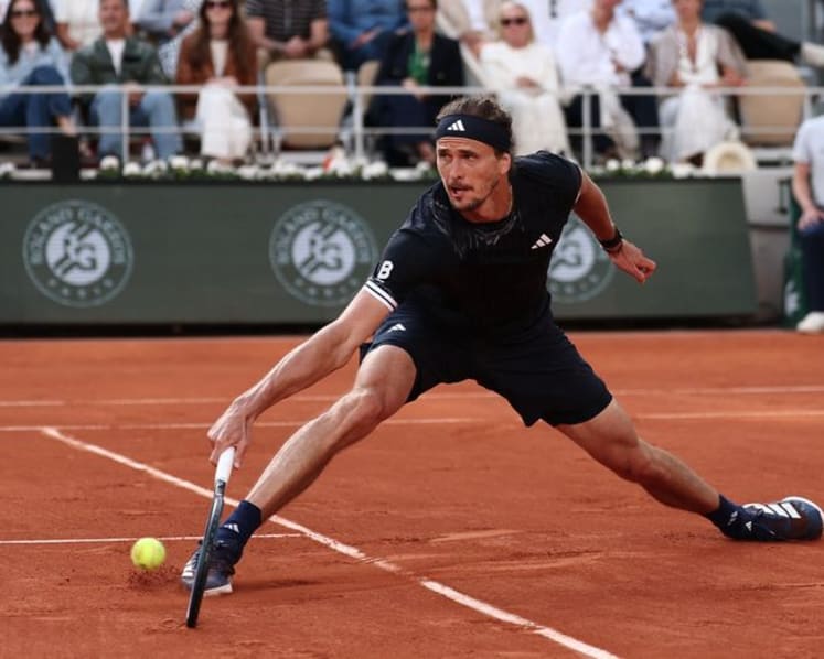 Zverev tears down the wall to enter Grand Slam winners' circle at French Open