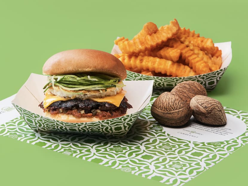One day only: Buah keluak burger and curry fries at Shake Shack Singapore from Michelin-starred Candlenut One day only: Buah keluak burger and curry fries at Shake Shack Singapore from Michelin-starred Candlenut