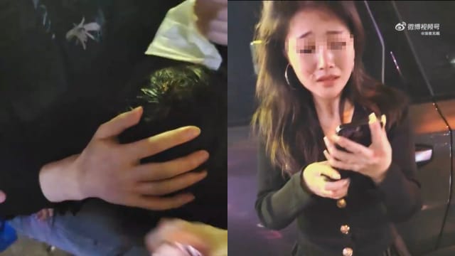 中国男子疑因搭讪不成 拿酒瓶砸伤女子