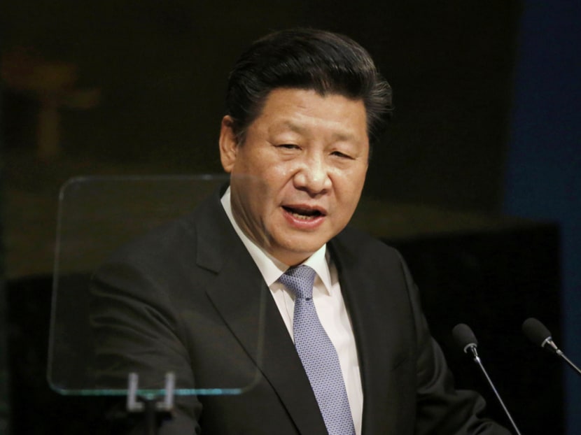 Chinese President Xi Jinping told attendees at the UN General Assembly that China’s maritime activities in the South China Sea are ‘internal affairs not subject to interference’. Photo: REUTERS Chinese President Xi Jinping told attendees at the UN General Assembly that China’s maritime activities in the South China Sea are ‘internal affairs not subject to interference’. Photo: REUTERS