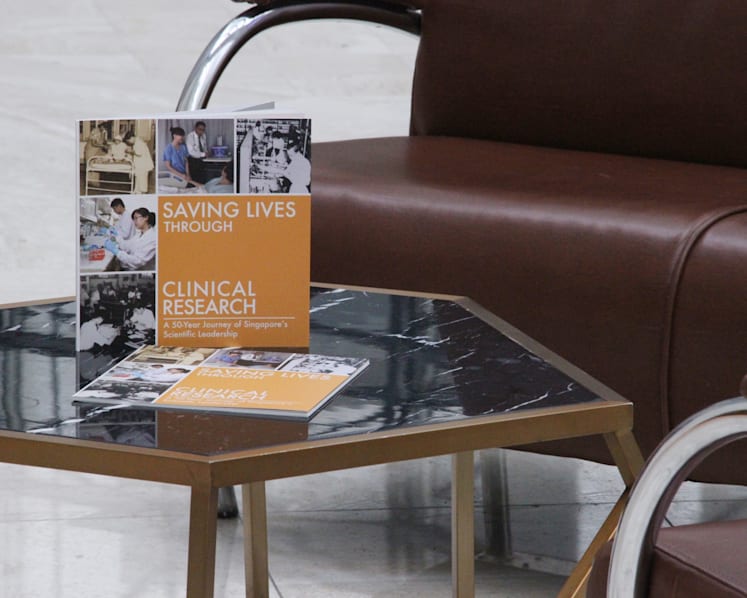 New book chronicles 50 years of clinical research in Singapore