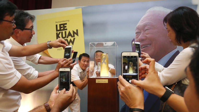 Shell casings from 21-gun salute at Mr Lee’s funeral to go to groups, individuals
