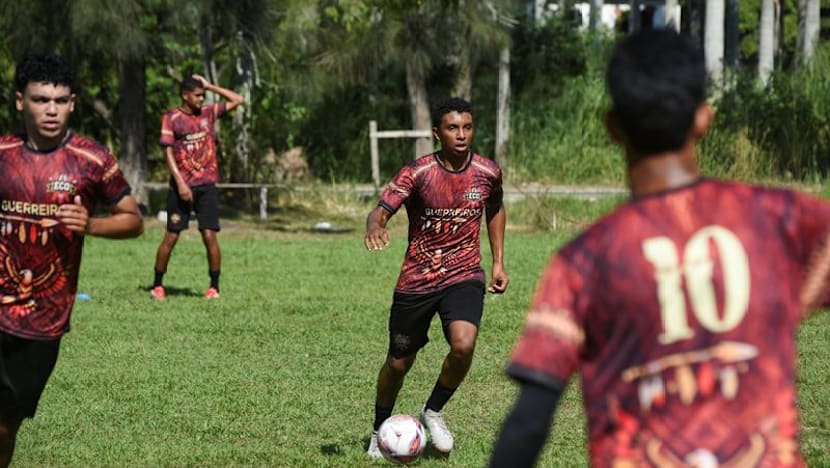 Indigenous soccer team makes professional debut in Brazil to score goals and fight prejudice