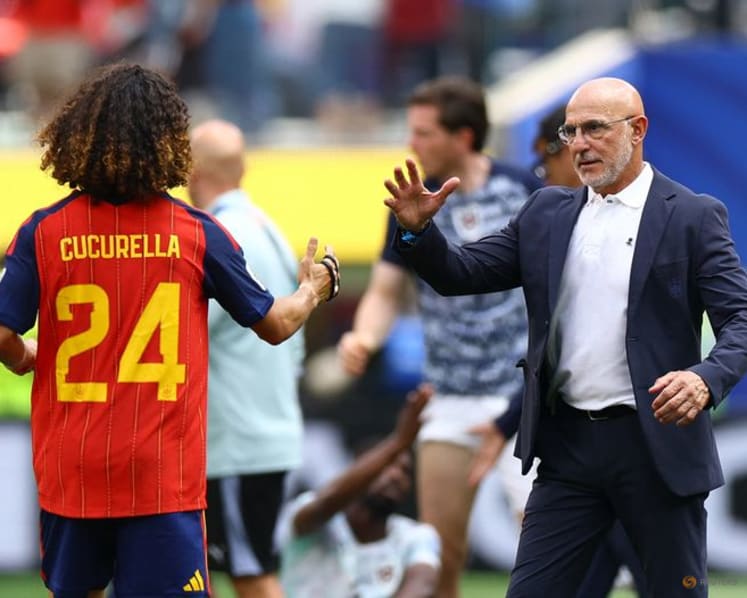 Cucurella gets tattoo of Spain coach to honour World Cup promise
