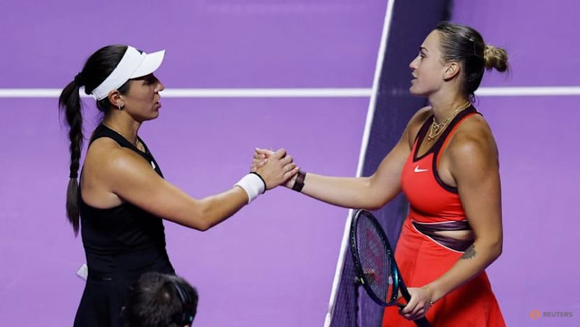 Sabalenka overpowers Pegula, Gauff eliminates Paolini in WTA Finals