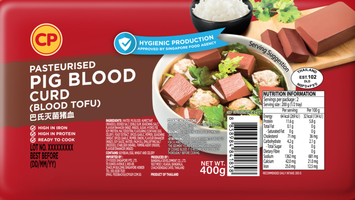 Singapore gives green light for pork blood products after almost three decades