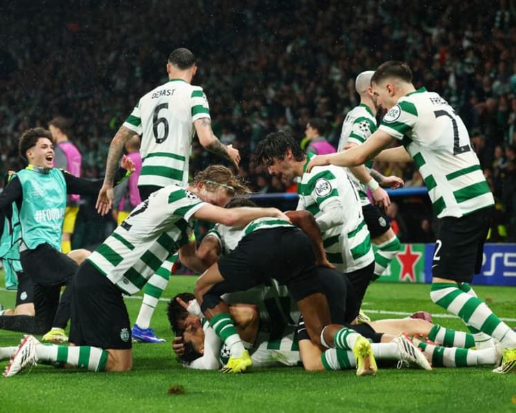 Five-star Sporting stage fightback to sink Bodo/Glimt and reach quarter-finals