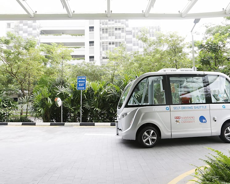 Driverless minibus trial set to kick off at NTU