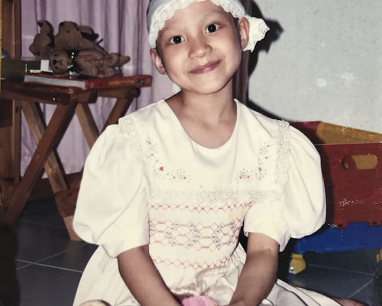 Surviving a rare cancer at six