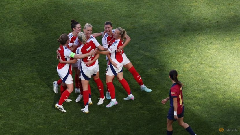 Arsenal stun Barca to win Champions League with late Blackstenius goal Arsenal stun Barca to win Champions League with late Blackstenius goal
