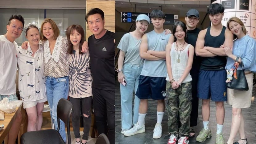 Ex Actress Ivy Lee & Her Family Were In Singapore For A Short Trip; And She Managed To Surprise Her Showbiz Pals Ex Actress Ivy Lee & Her Family Were In Singapore For A Short Trip; And She Managed To Surprise Her Showbiz Pals