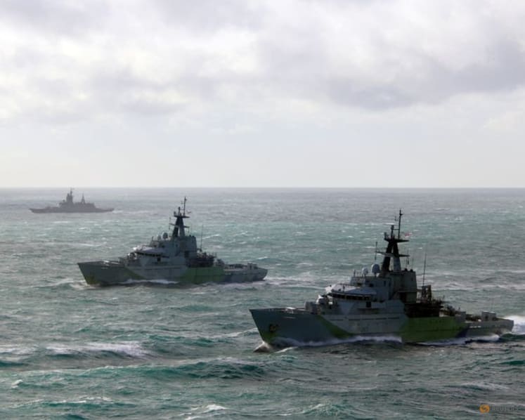 British forces intercept Russian shadow fleet oil tanker attempting to cross English Channel