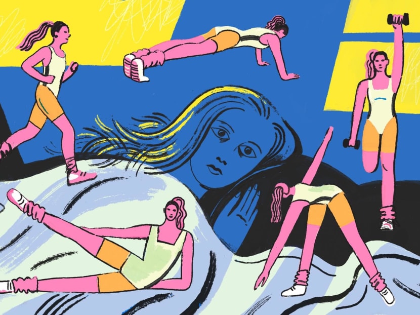 Exercise can help you sleep better – but too much at the wrong time can aggravate insomnia Exercise can help you sleep better – but too much at the wrong time can aggravate insomnia