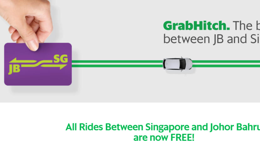 GrabHitch switches to free Johor-S’pore trial after LTA says no to paid service