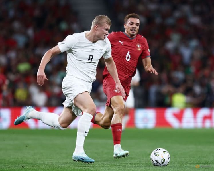 Norway boss Solbakken warns of heavy toll on 'thoroughly spent' Haaland