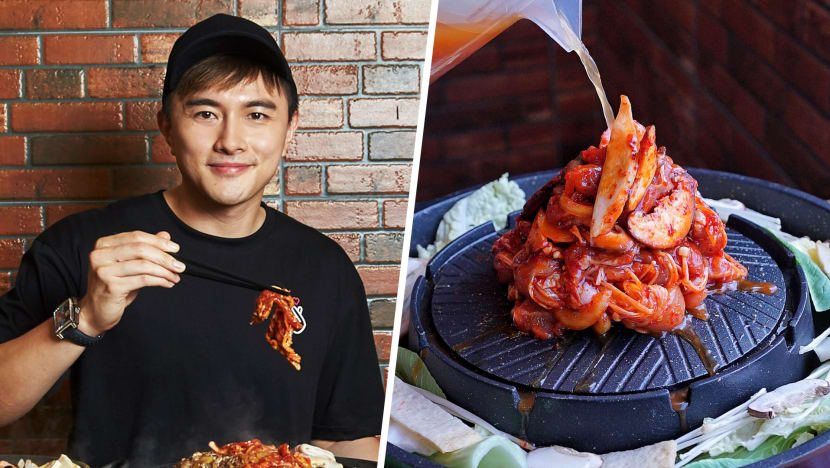 Shane Pow Opens 3rd Korean Hawker Stall In Bedok With Insta-worthy ‘Bulgogi Waterfall BBQ’