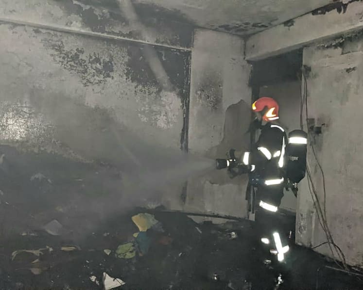 Fire breaks out at Braddell View block, about 50 people evacuated