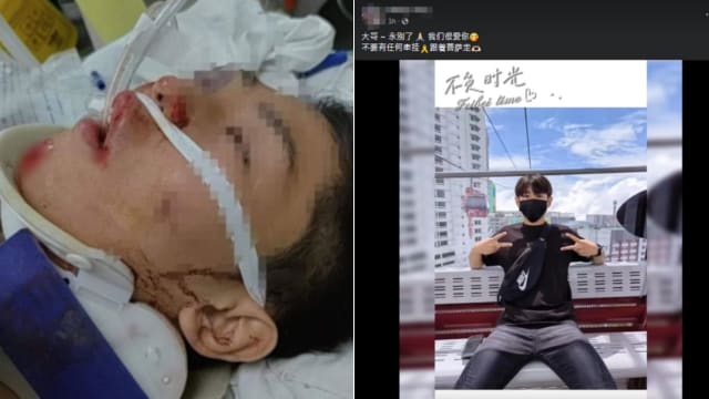 疑井盖造成路面隐患 马国少年车祸伤重逝世