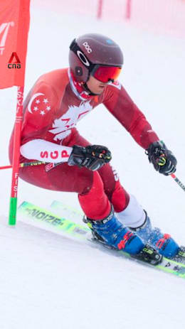 Singapore skier Faiz Basha on Winter Olympics experience