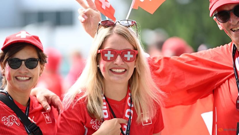 Canada fans on the march turn Vancouver into sea of red and white