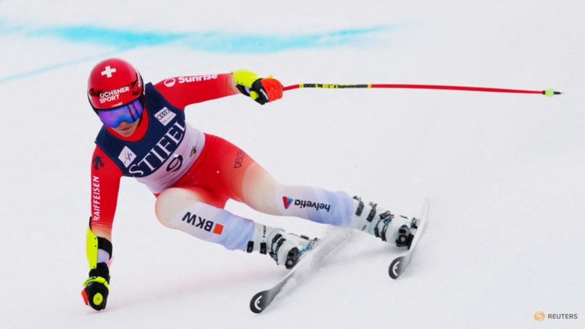 Alpine skiing-Olympic downhill champion Suter sidelined for a month after fall at training