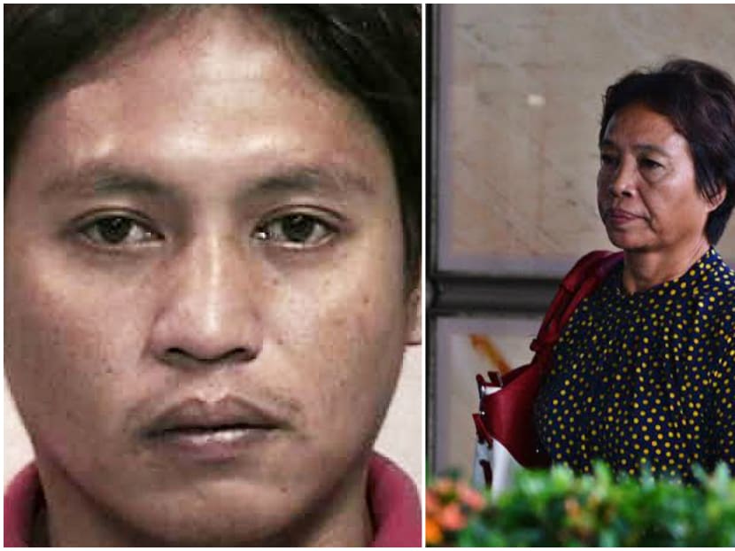 Kho Jabing (L) and his mother Lenduk Baling (R). His mother was in court on Friday morning to hear the outcome of his appeal. Photos: Singapore Police Force, Robin Choo/TODAY Kho Jabing (L) and his mother Lenduk Baling (R). His mother was in court on Friday morning to hear the outcome of his appeal. Photos: Singapore Police Force, Robin Choo/TODAY