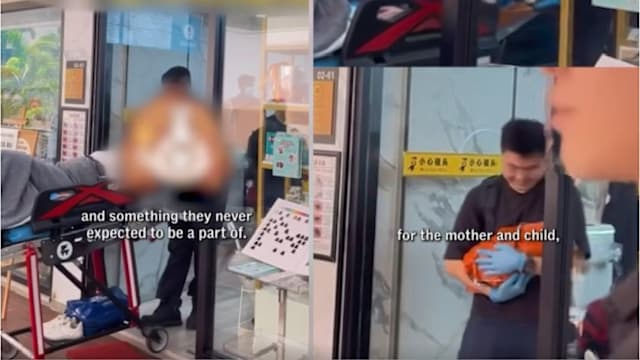  孕妇洗发店突阵痛 店家贴心拉帘助产子