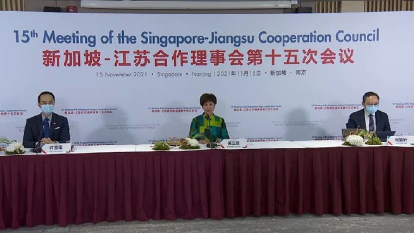 Perdagangan dua hala S'pura-Jiangsu naik 12.6% dalam 9 bulan pertama tahun ini