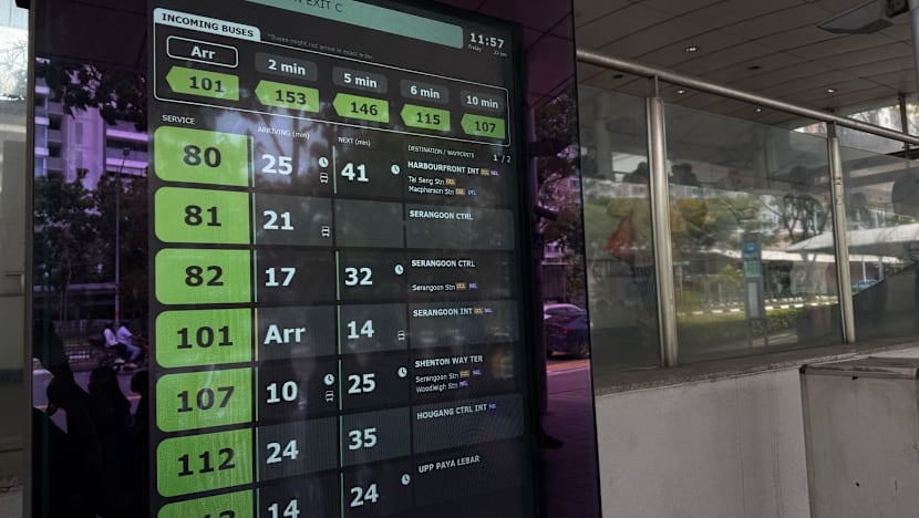 Early arrivals, unexpected waits: Bus timing display glitches leave commuters confused