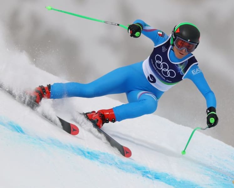 Alpine skiing-Goggia targets super-G gold on a favourite slope