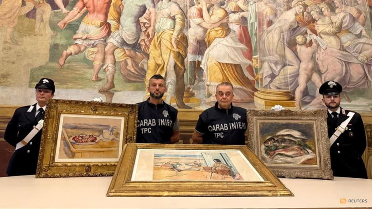 Italy recovers Renoir, Cezanne and Matisse works stolen from museum