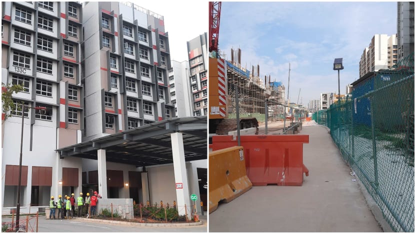 'Very inconvenient': New residents at Tengah face blocked paths, long walks through dusty construction sites 'Very inconvenient': New residents at Tengah face blocked paths, long walks through dusty construction sites