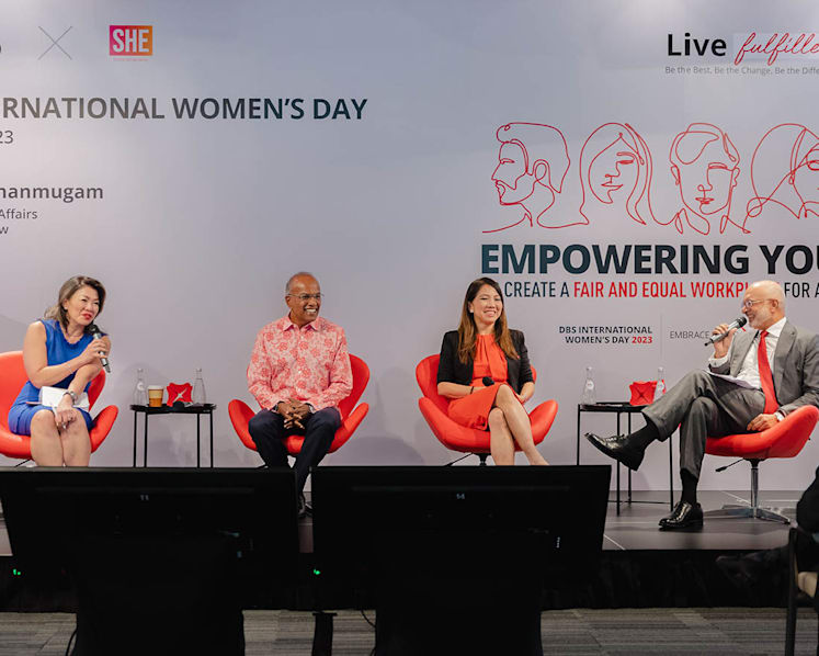 Use quotas to boost women board members? DBS boss, female lawyer and Shanmugam give differing views in forum