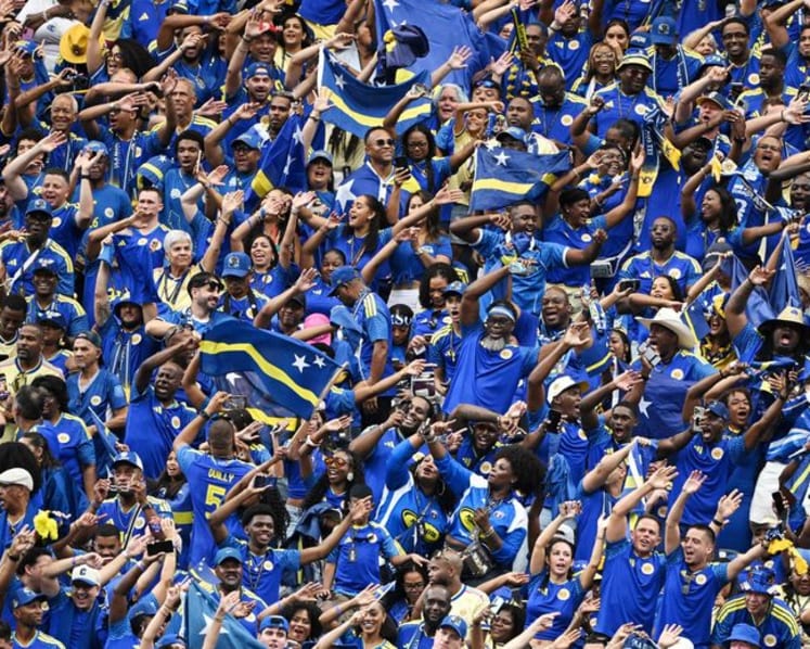 Curacao fans take heavy defeat in their stride as World Cup delight undimmed