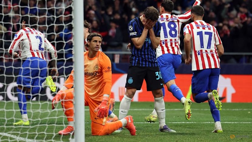 Gimenez's late header seals dramatic 2-1 win for Atletico over Inter Milan