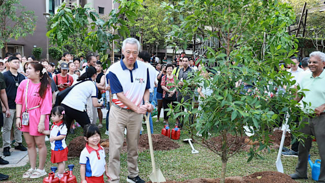 宏茂桥和惹兰加由市理会完成今年种植1万棵树目标